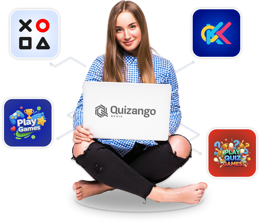Woman with laptop